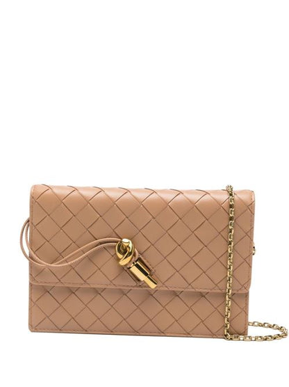 ANDIAMO LEATHER WALLET ON CHAIN