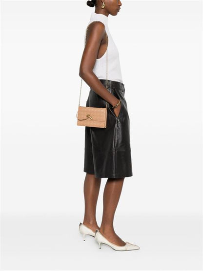 ANDIAMO LEATHER WALLET ON CHAIN