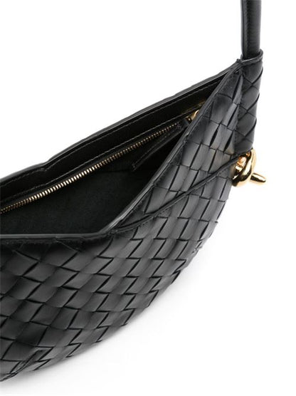 SOLSTICE BABY LEATHER SHOULDER BAG