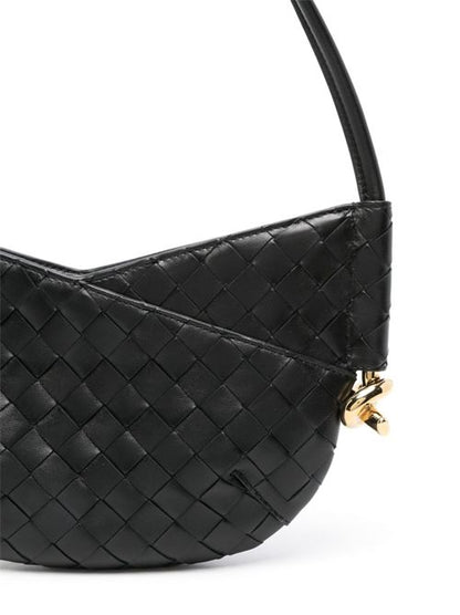 SOLSTICE BABY LEATHER SHOULDER BAG
