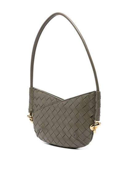 SOLSTICE BABY LEATHER SHOULDER BAG