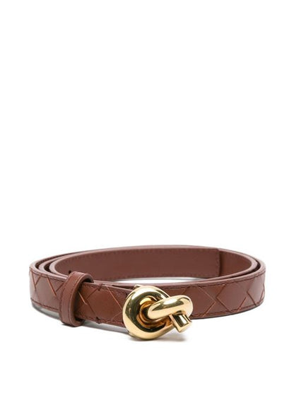 KNOT LEATHER BELT