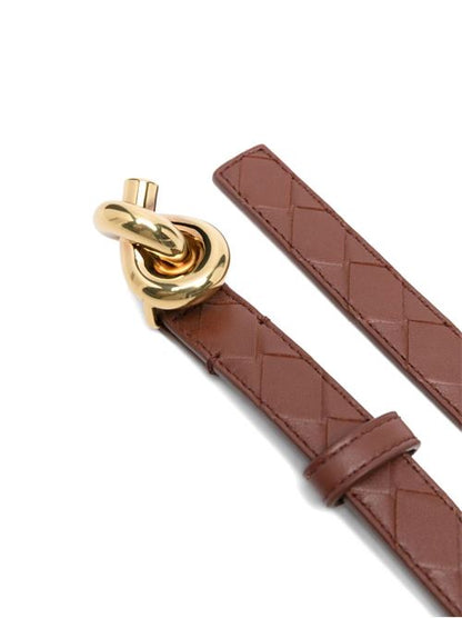 KNOT LEATHER BELT