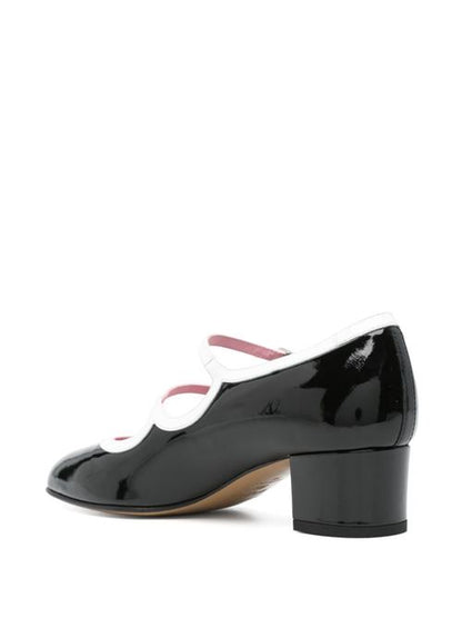 BLEUET PATENT LEATHER PUMPS