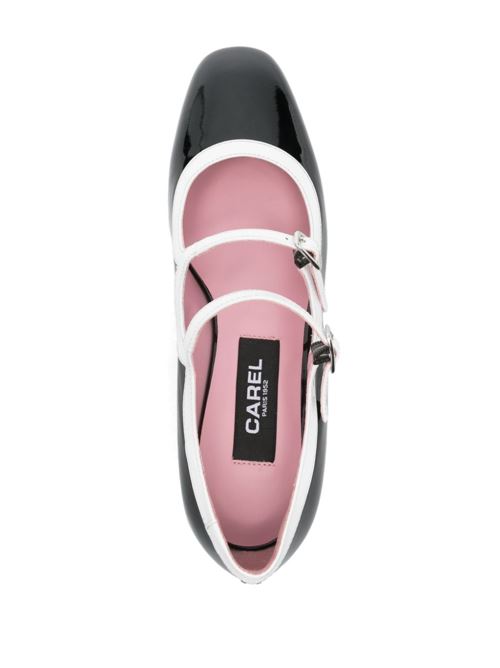 BLEUET PATENT LEATHER PUMPS