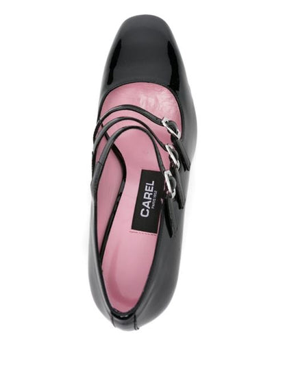 KEEL PATENT LEATHER PUMPS