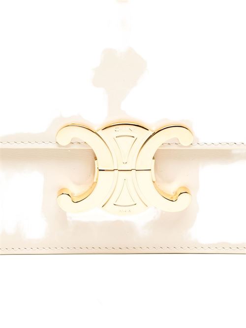TRIOMPHE TEEN LEATHER CROSSBODY BAG