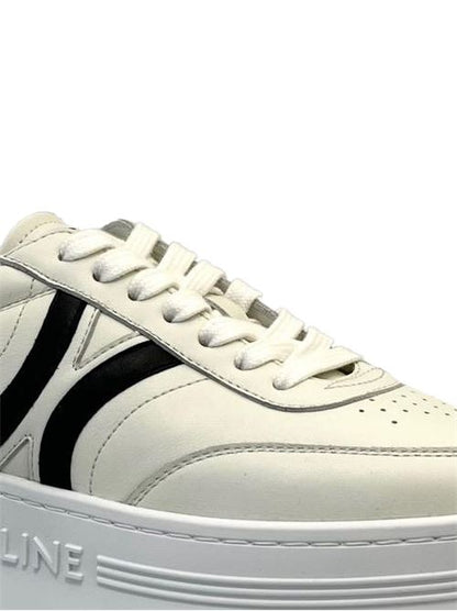 BLOCK LEATHER SNEAKERS