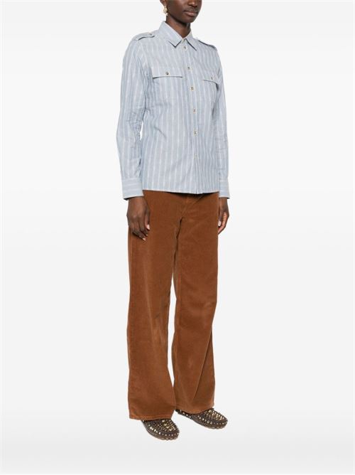 STRIPED COTTON SHIRT