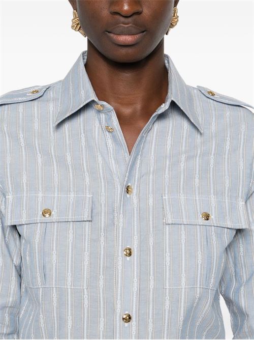 STRIPED COTTON SHIRT