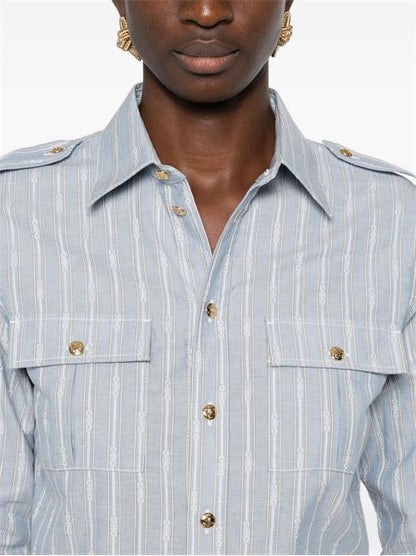 STRIPED COTTON SHIRT