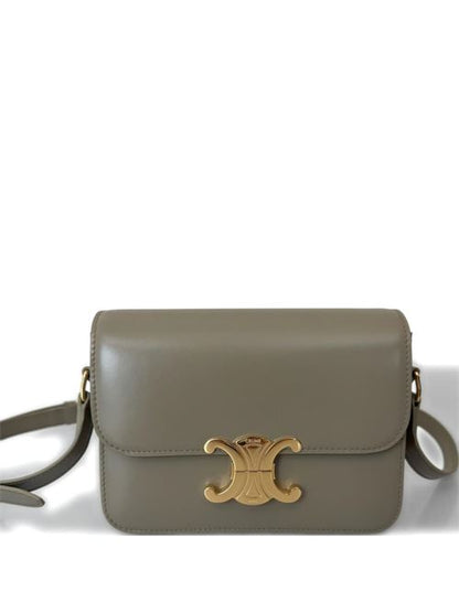 TRIOMPHE TEEN LEATHER CROSSBODY BAG