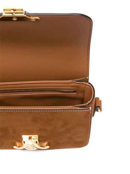 TRIOMPHE TEEN LEATHER CROSSBODY BAG