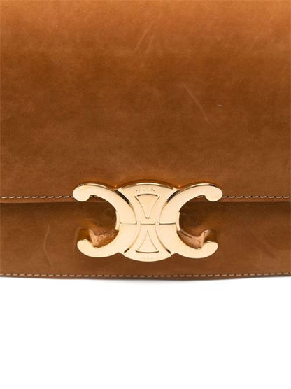 TRIOMPHE TEEN LEATHER CROSSBODY BAG