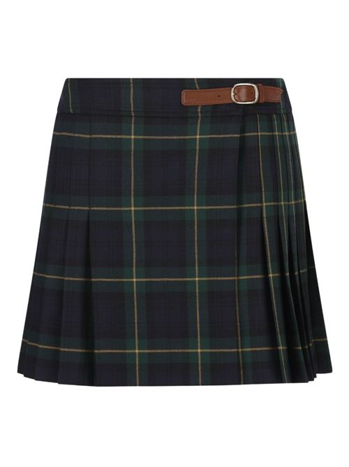 WOOL MINI SKIRT