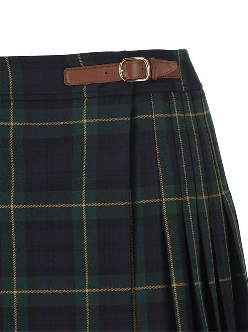 WOOL MINI SKIRT