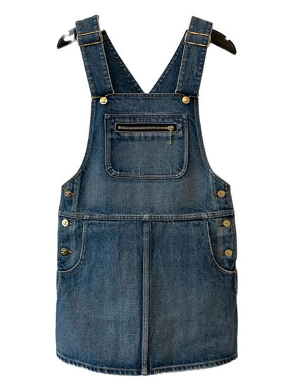DENIM COTTON OVERALL