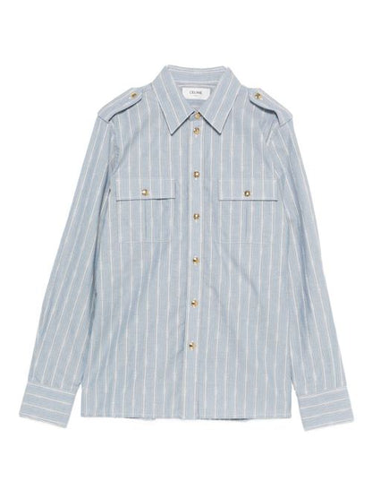 STRIPED COTTON SHIRT