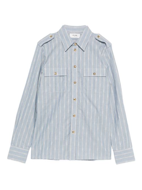STRIPED COTTON SHIRT