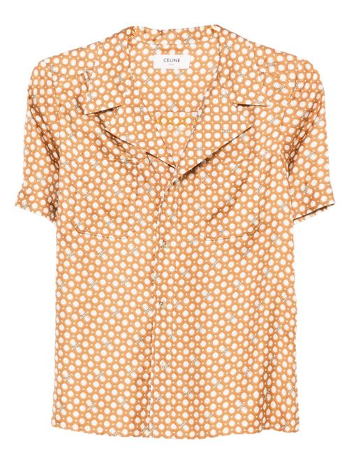 PRINTED SILK SHIRT
