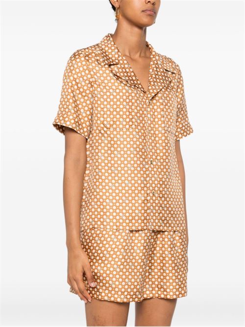 PRINTED SILK SHIRT