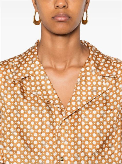 PRINTED SILK SHIRT