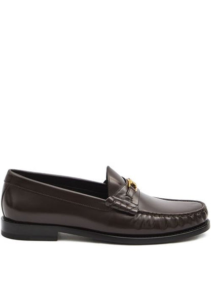 LEATHER LOAFERS