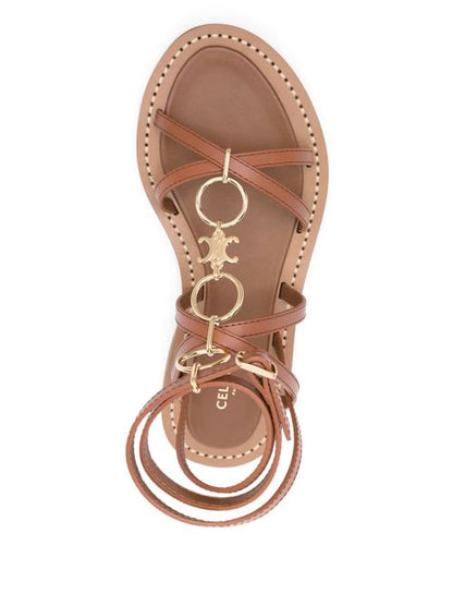LYMPIA LEATHER SANDALS