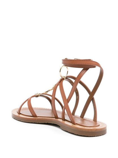 LYMPIA LEATHER SANDALS