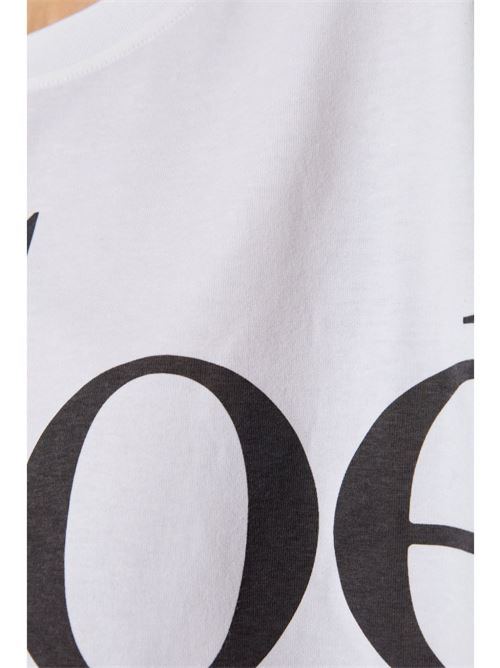 LOGO COTTON CROPPED T-SHIRT