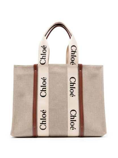 WOODY LARGE CANVAS TOTE