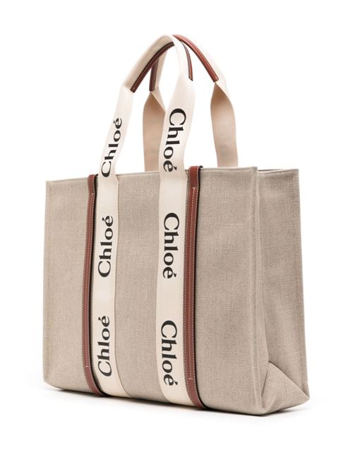 WOODY LARGE CANVAS TOTE