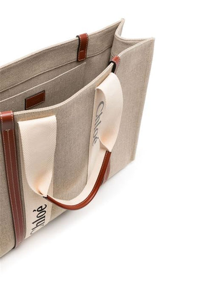 WOODY LARGE CANVAS TOTE