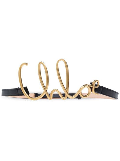 CHLOÈ ICONIC LEATHER BELT