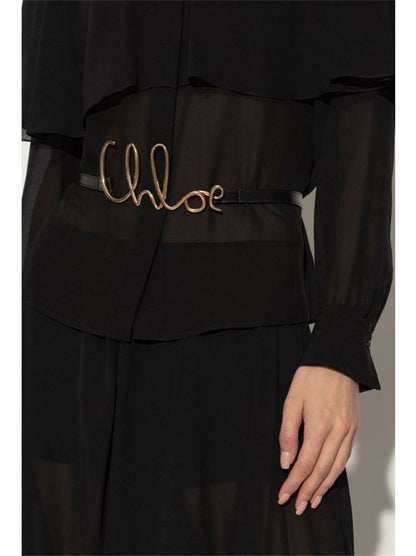 CHLOÈ ICONIC LEATHER BELT