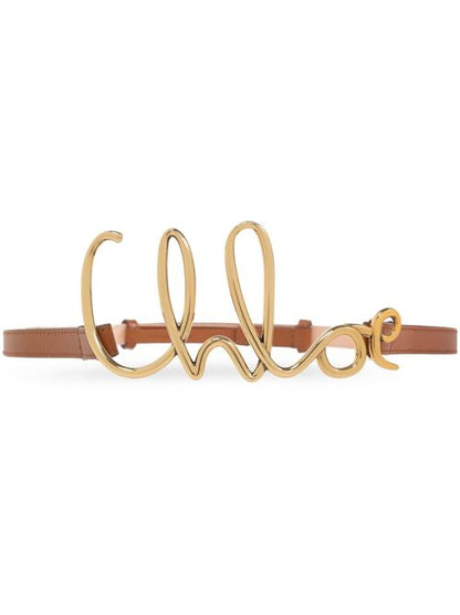 CHLOÈ ICONIC LEATHER BELT