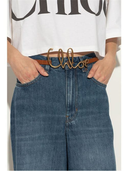 CHLOÈ ICONIC LEATHER BELT