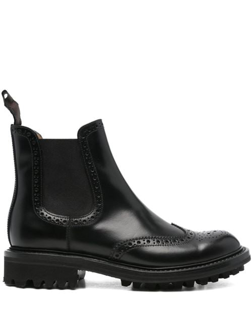MCQUEEN LEATHER BOOTS