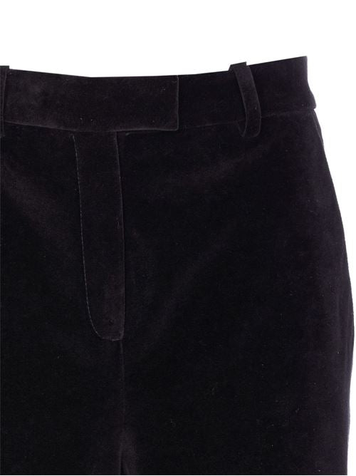 COTTON WIDE-LEG TROUSERS