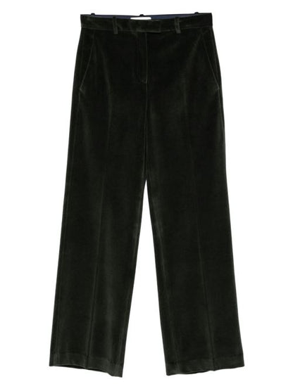 COTTON WIDE-LEG TROUSERS