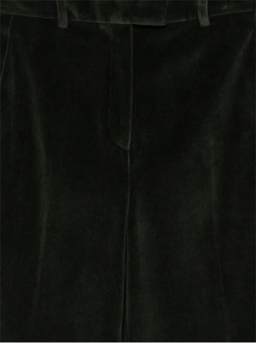 COTTON WIDE-LEG TROUSERS