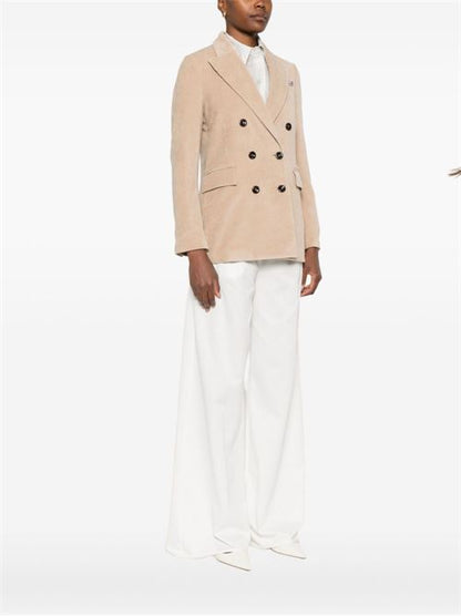 COTTON DOUBLE-BREASTED JACKET