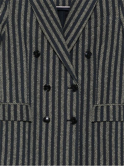 COTTON DOUBLE-BREASTED JACKET
