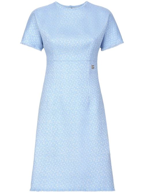 RACHEL TWEED DRESS WITH DG LOGO