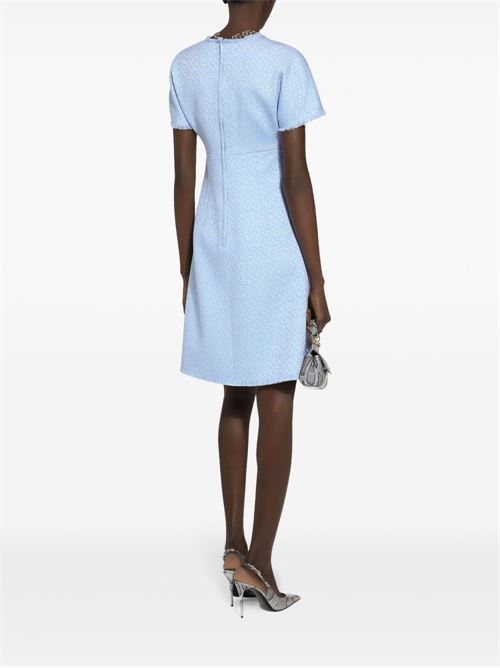 RACHEL TWEED DRESS WITH DG LOGO