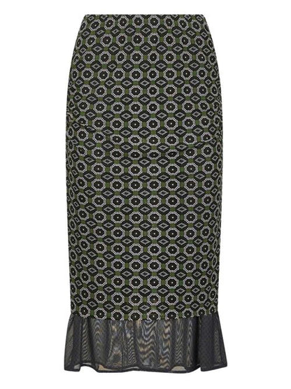HOMOA PRINTED SKIRT