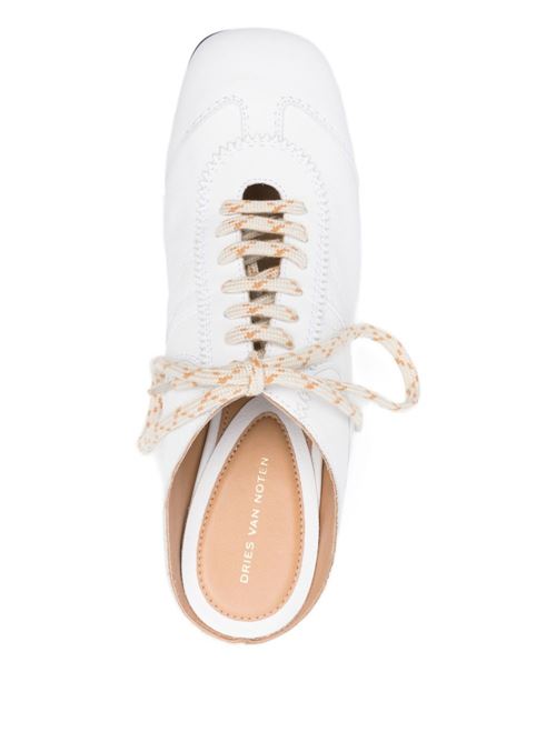 LEATHER HEEL SNEAKERS