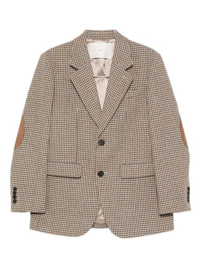 WOOL SINGLE-BREASTED BLAZER JACKET