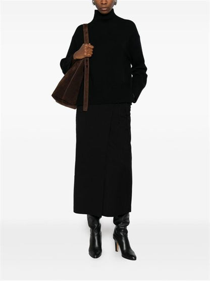 MIDI WRAP SKIRT