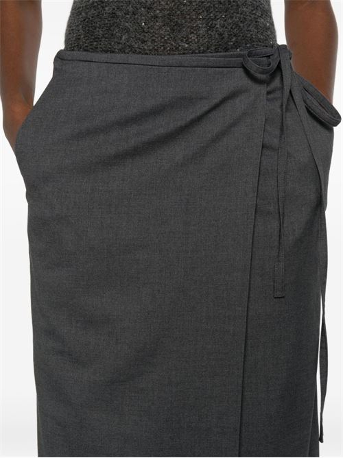 MIDI WRAP SKIRT